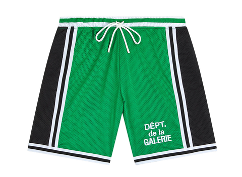 Gallery Dept. Miami Court Shorts Kelly Green/Black