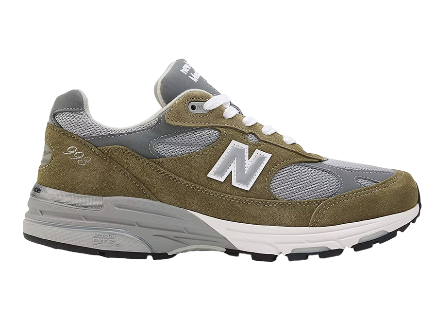 New Balance 993 MiUSA Covert Green Medium Gray