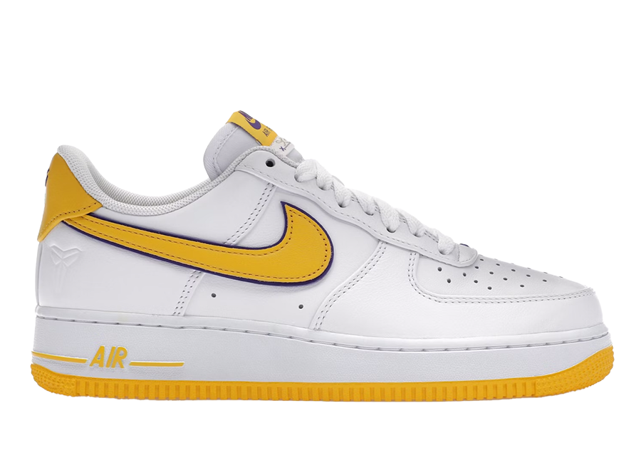 Nike Air Force 1 Low Retro QS Kobe Bryant Lakers Home (Pre-Owned)