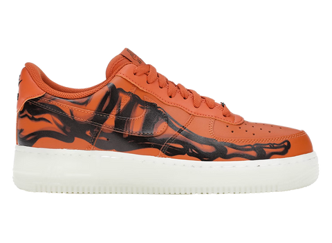 Nike Air Force 1 Low Orange Skeleton Halloween (2020)
