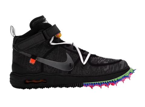 Nike Air Force 1 Mid Off-White Black (Pre-Owned)