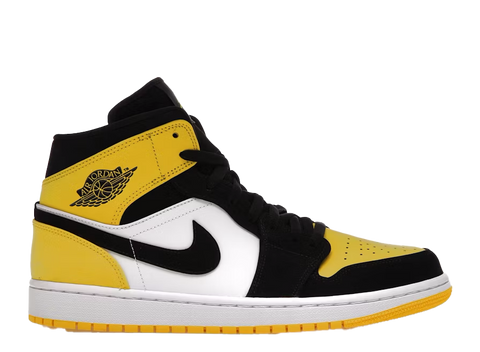 Jordan 1 Mid Yellow Toe Black (Pre-Owned)