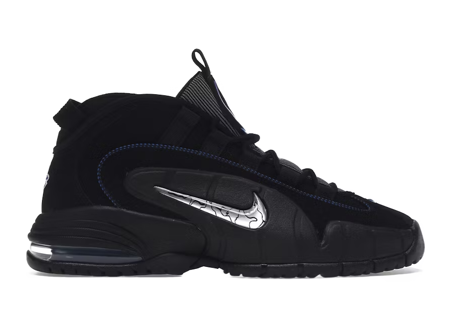 Nike Air Max Penny 1 All-Star Black Metallic Silver
