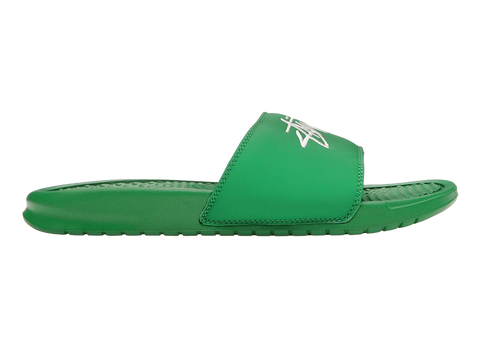 Nike Benassi Slide Stussy Pine Green Sail (Pre-Owned)