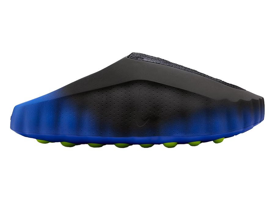 Nike Mind 001 Flyknit Slide Hyper Royal Black