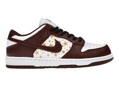 Nike SB Dunk Low Supreme Stars Barkroot Brown (2021) (Pre-Owned)