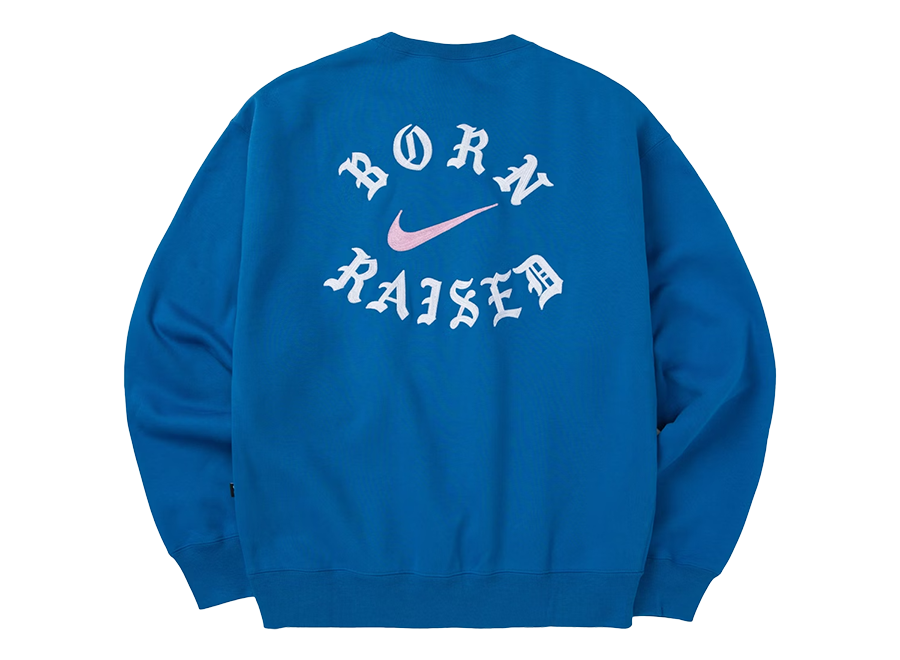 Nike SB Born x Raised Crewneck Sweatshirt Blue