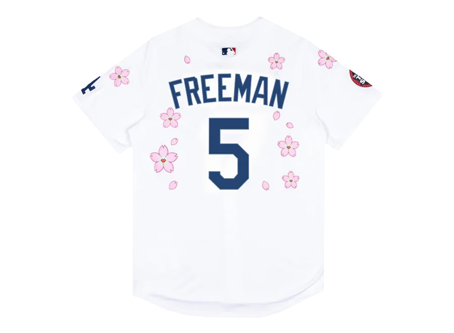 Takashi Murakami x MLB World Tour Tokyo Series 2025 Dodgers Freeman Jersey