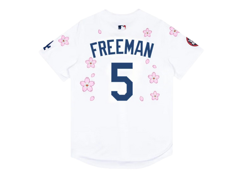 Takashi Murakami x MLB World Tour Tokyo Series 2025 Dodgers Freeman Jersey