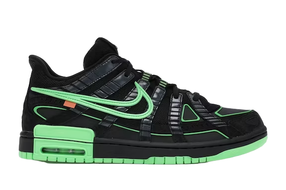 Nike Air Rubber Dunk Off-White Green Strike (Pre-Owned)