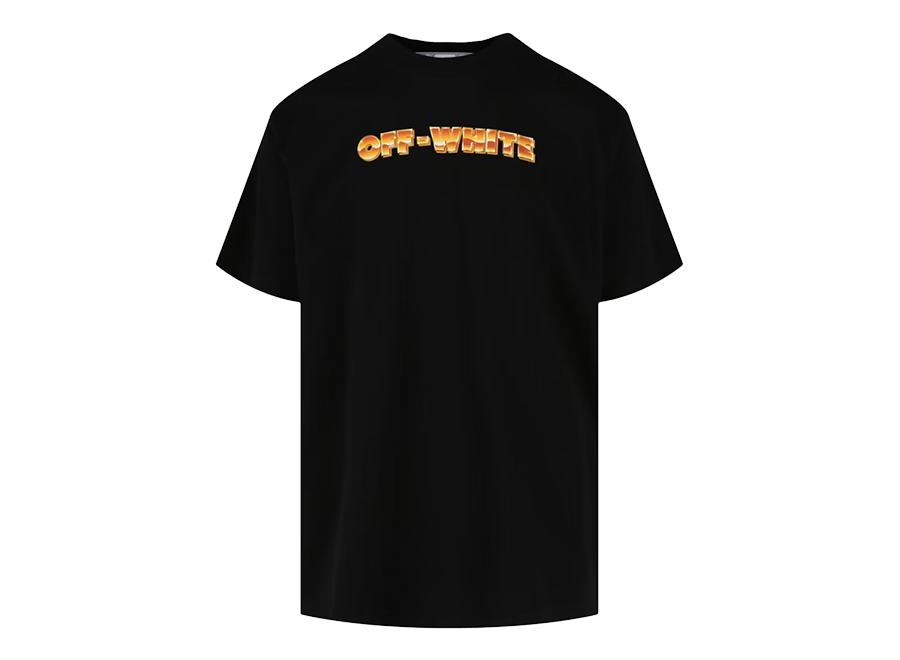 Off-White Arrows Print Crewneck Tee Black (Pre-Owned)