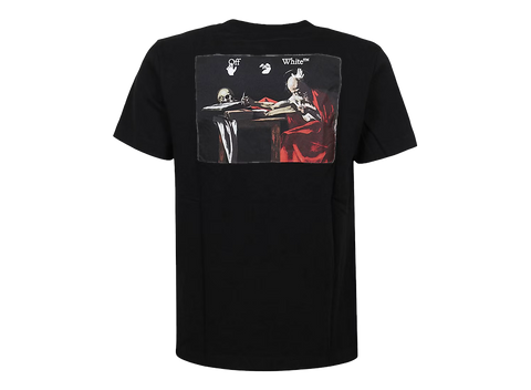Off-White Drowning Man Logo Carvaggio Saint Jerome T-Shirt (Pre-Owned)
