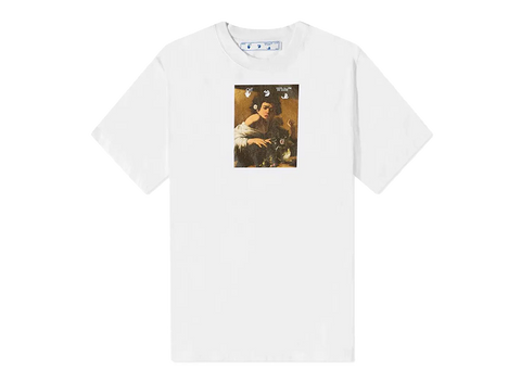 Off-White Caravaggio Boy Skate T-Shirt White (Pre-Owned)