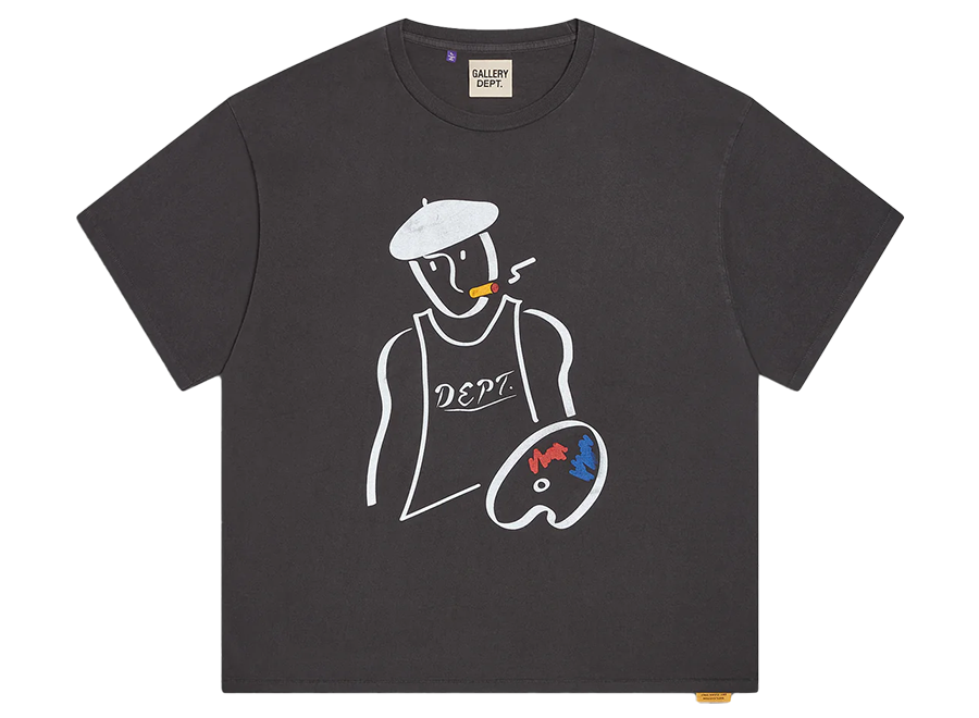 Gallery Dept Palette Tee Black (Pre-Owned)