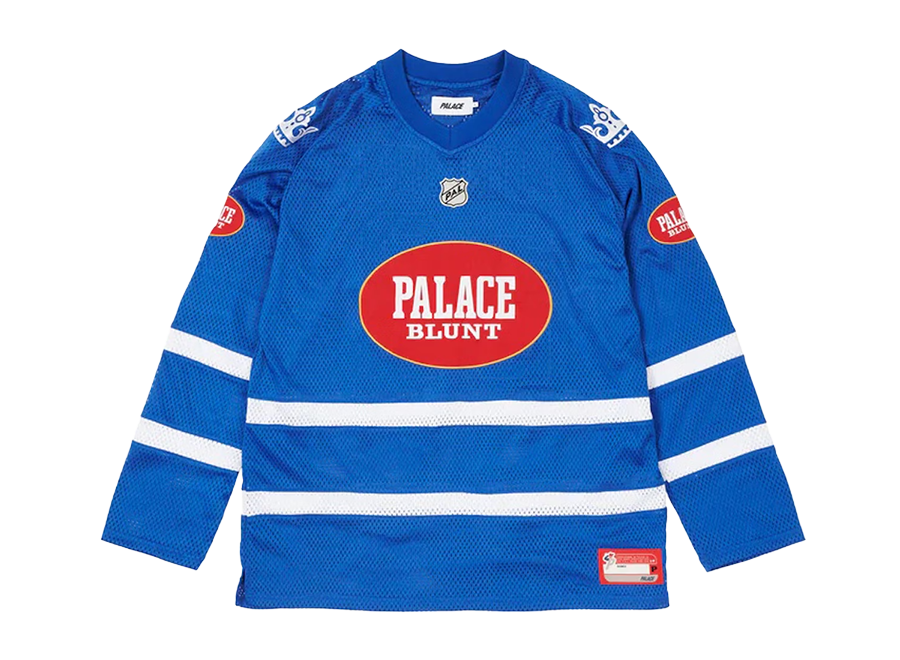 Palace Blunt Hockey Jersey Blue