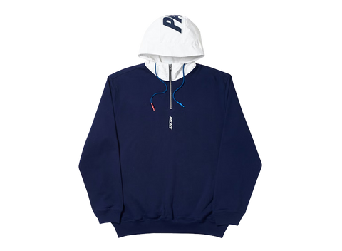 Palace Twill 1/4 Hood Navy (Pre-Owned)