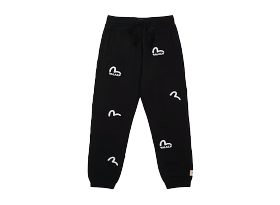 Palace x Evisu Multi Pocket Joggers Black (Pre-Owned)