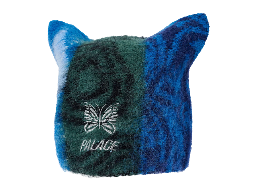 Palace x Needles Hairy Square Beanie Multi Fabric