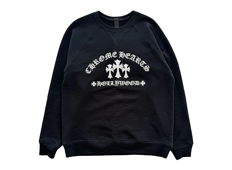 Chrome Hearts Triple Cross Hollywood Sweater Black (Pre-Owned)