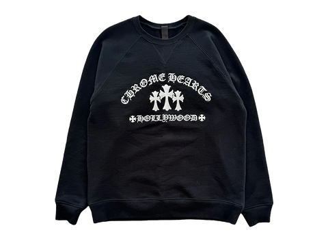 Chrome Hearts Triple Cross Hollywood Sweater Black (Pre-Owned)