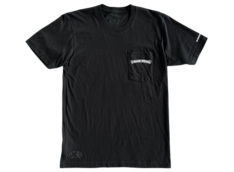 Chrome Hearts FU Scroll Logo Pocket T-Shirt Black (Pre-Owned)