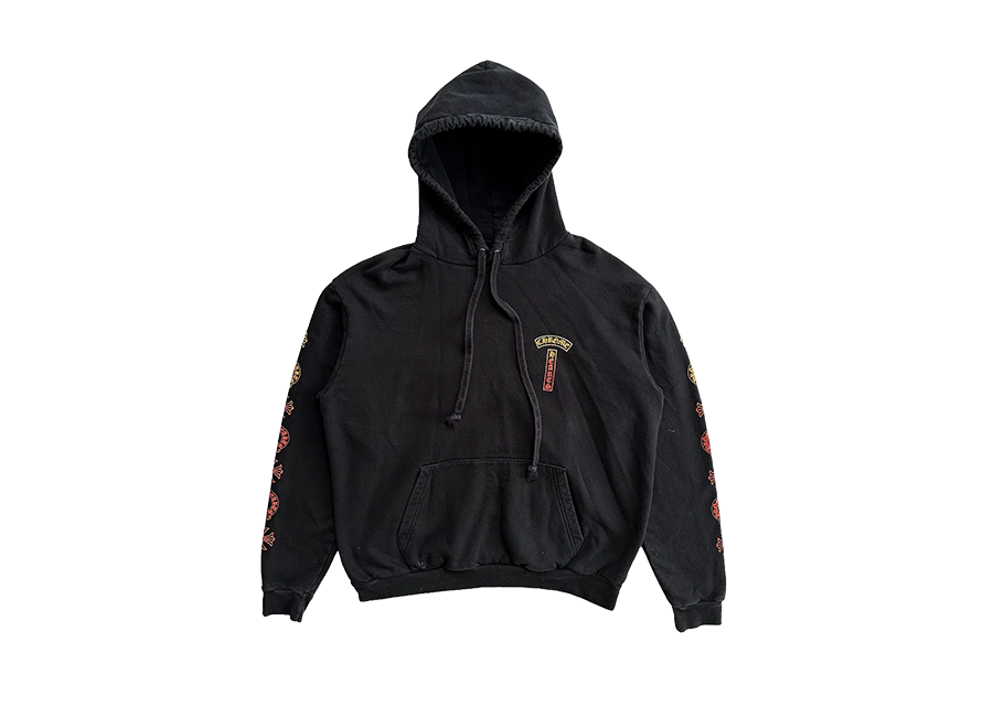 Chrome Hearts Black Sunset Gradient T-Bar Hoodie