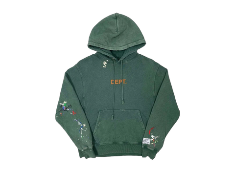 Gallery Dept. Center Logo Hoodie Green