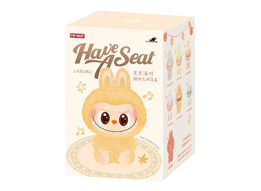 Pop Mart Labubu The Monsters Have a Seat Vinyl Plush Blind Box