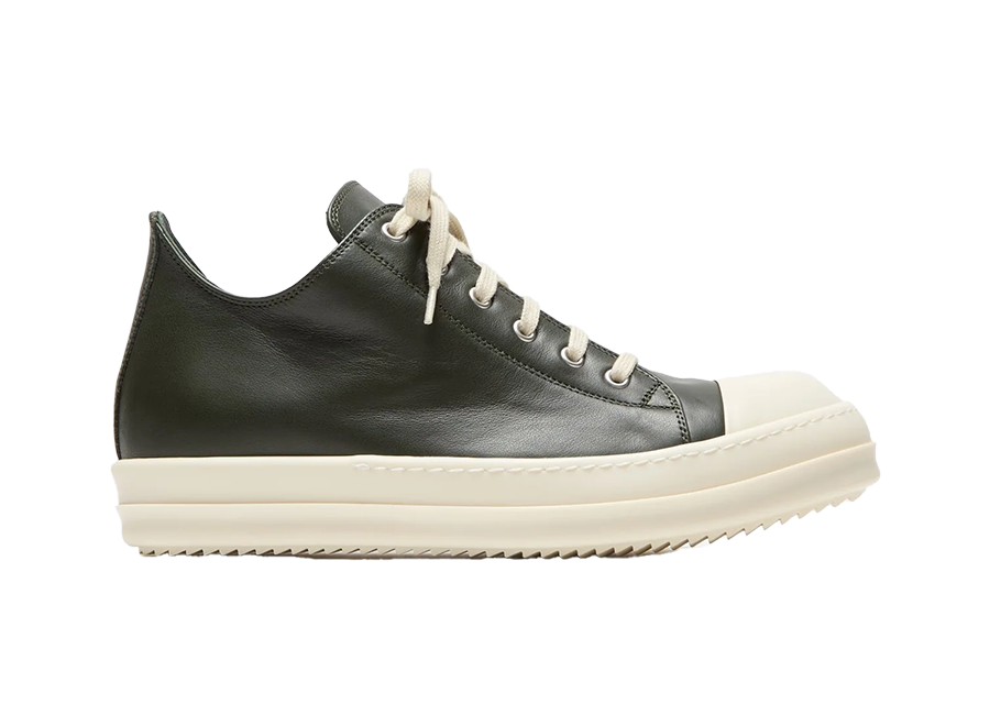 Rick Owens Ramones Low Sneaker Forest Milk (Pre-Owned)