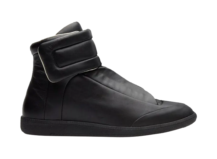 Maison Margiela Future Leather Sneakers Black (Pre-Owned)