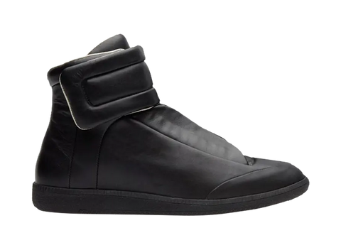Maison Margiela Future Leather Sneakers Black (Pre-Owned)