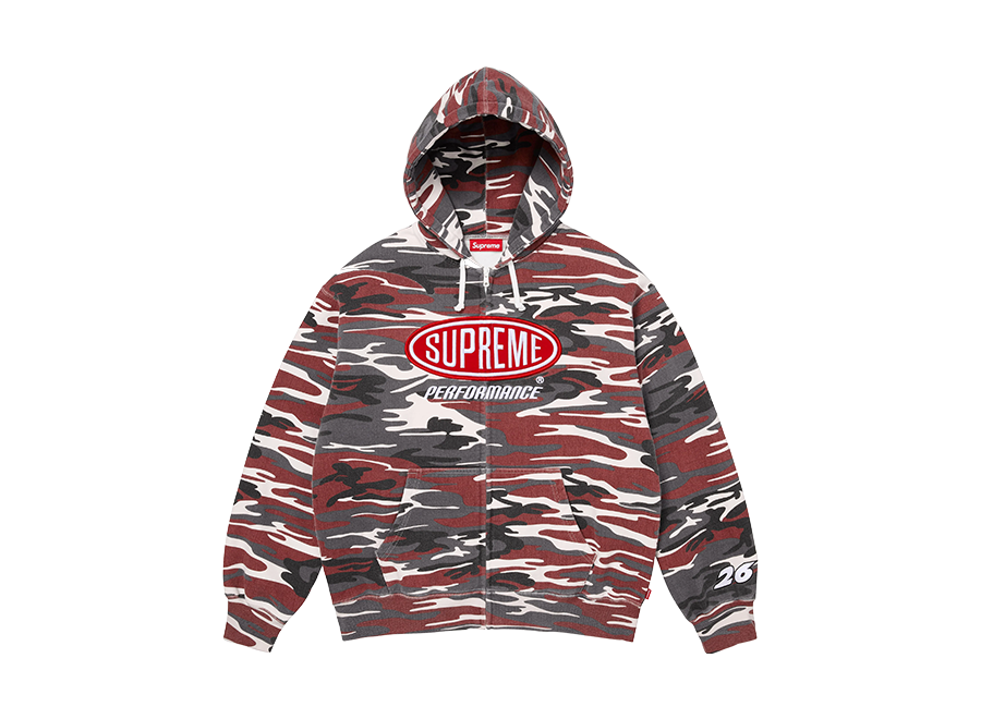 Supreme Performance Zip Up Camo Red (Pre-Owned)