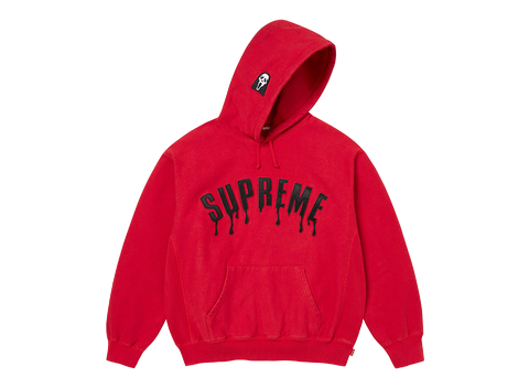 Supreme Ghostface Arc Hooded Sweatshirt Red