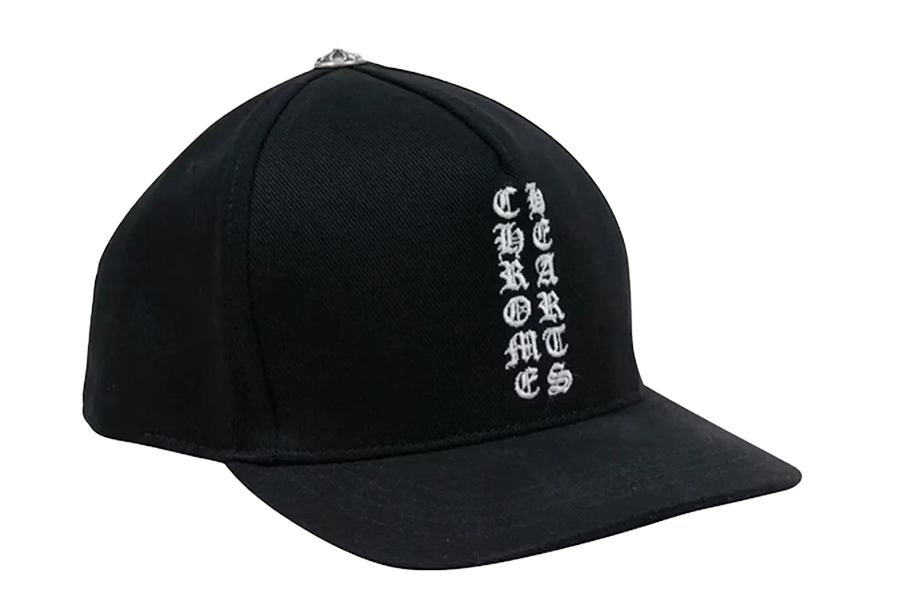 Chrome Hearts Vertical Logo Hat Black (Lightly Worn)