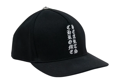 Chrome Hearts Vertical Logo Hat Black (Lightly Worn)
