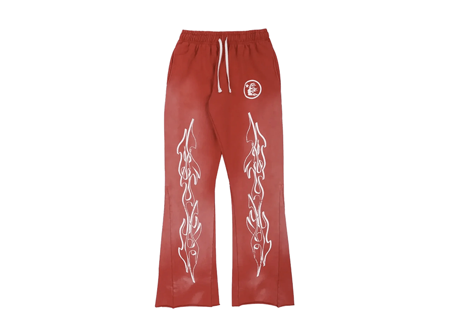 Hellstar Studios Sweatpants Red