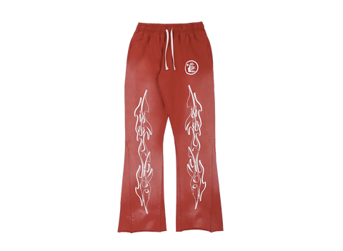 Hellstar Studios Sweatpants Red