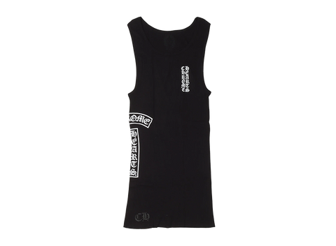 Chrome Hearts T-Bar Logo Ribbed Tank Top (Pre-Owned)