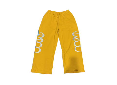 HMDD Galaxy Radar Sweatpants Yellow (Pre-Owned)