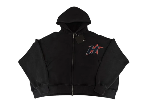 HMDD H-Star Zip Up Hoodie Black (Pre-Owned)