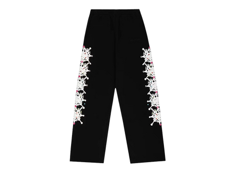 Sp5der Stone Sweatpant Black