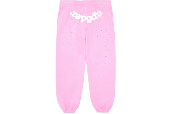 Sp5der OG Web Sweatpants Pink