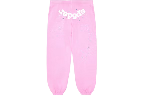 Sp5der OG Web Sweatpants Pink