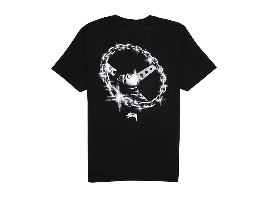 Stussy Chain-Link T-shirt Black (Pre-Owned)