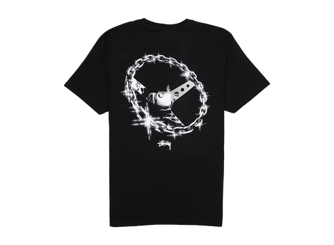 Stussy Chain-Link T-shirt Black (Pre-Owned)