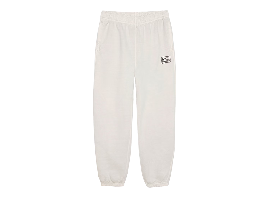 Stussy x Nike Pigment Dyed Fleece Pant Light Bone (Pre-Owned)