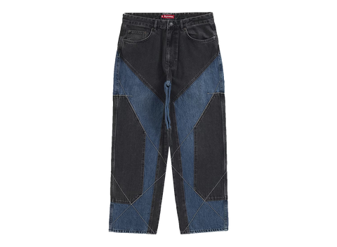 Supreme 2-Tone Paneled Jean Black (Pre-Owned)