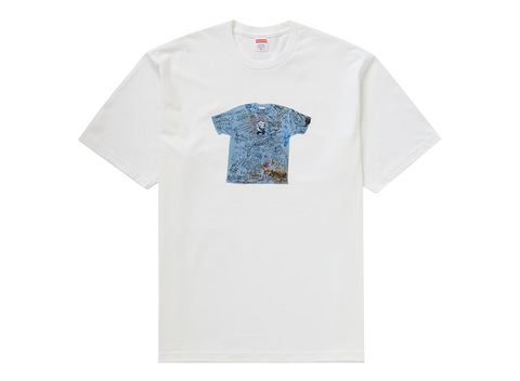 Supreme 30th Anniversary First Tee White (Pre-Owned)