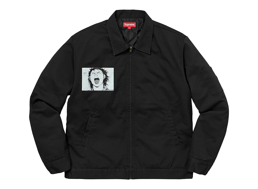 Supreme AKIRA Work Jacket Black