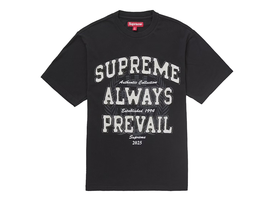 Supreme Always Prevail S/S Top Black (Pre-Owned)